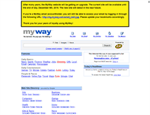 Tablet Screenshot of dellfr.myway.com